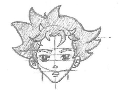 Comment dessiner un visage de manga ou de BD ? - Dessine avec les enfants